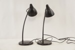 2st Bordslampor Massive, svart. C68