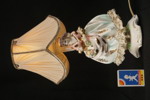 Vintage bordslampa i porslin. C44
