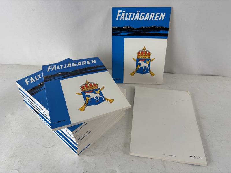 16st Fältjägaren nr 48 1977. Bok9