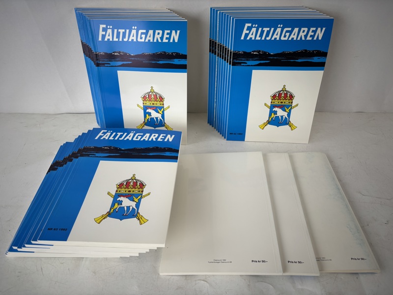 33st Fältjägaren nr 63 1992. Bok18