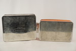 Vintage Plåtburkar orange Danspar. A133