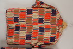 Vintage Blus och kjol röd svart. A28