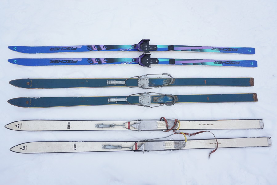 3st Vintage turskidor/fjällskidor Fischer mm. B190