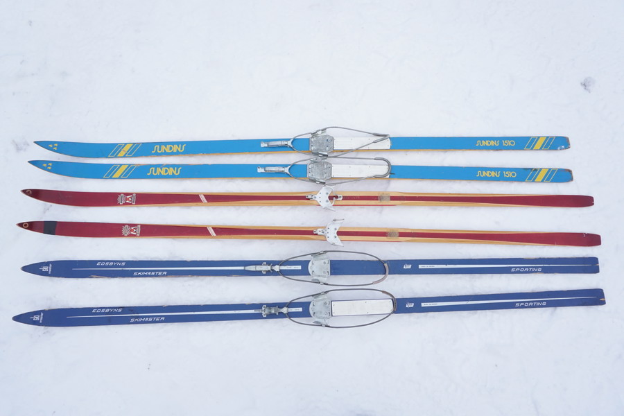 3st Vintage Längdskidor Sundins mm. B191