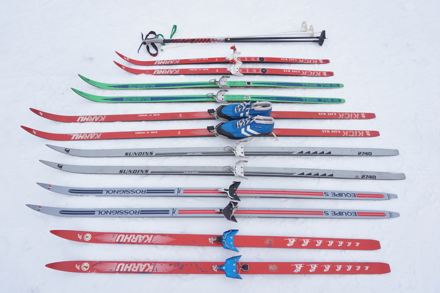 6 Par Längdskidor Rossignol mm. B192 