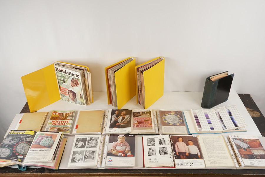 Vintage sömnadsmagasin/kläder, Handarbete mm. BC58