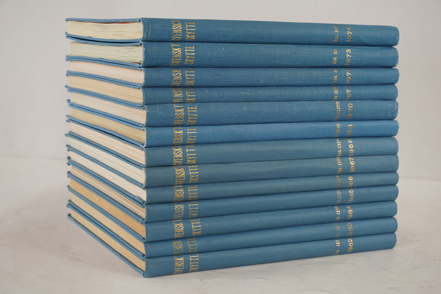 Svenskt Skytte1962-1974 böcker. BC284/