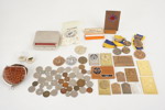 Mynt, medaljer, plakett mm. A369
