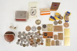 Mynt, medaljer, plakett mm. A369