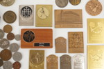 Mynt, medaljer, plakett mm. A369