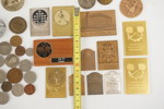 Mynt, medaljer, plakett mm. A369