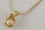 Vintage dam armbandsur, halsband mm. A372