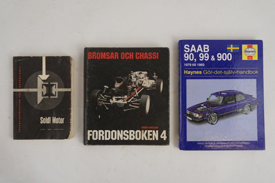 3st Reparationsböcker, Soldo, Saab mm. A386