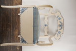 Vintage karmstol vit. B498