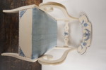 Vintage karmstol vit. B498