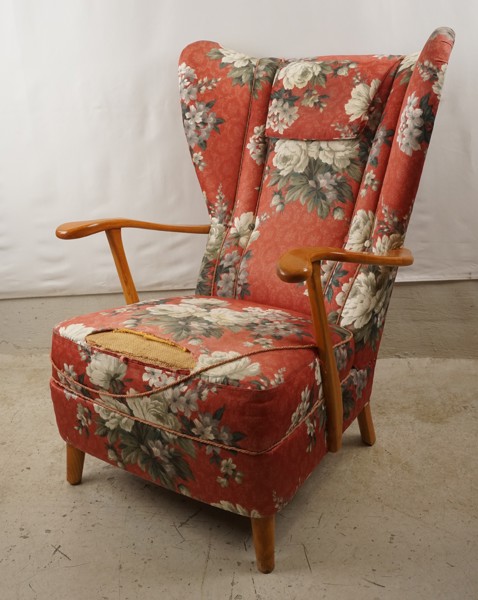 Fåtölj 1940 tal. B504 