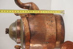 Kopparföremå, kaffekanna, lock mm. BC508