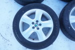 4st Skoda Aluminiumfälgar med sommardäck. B515