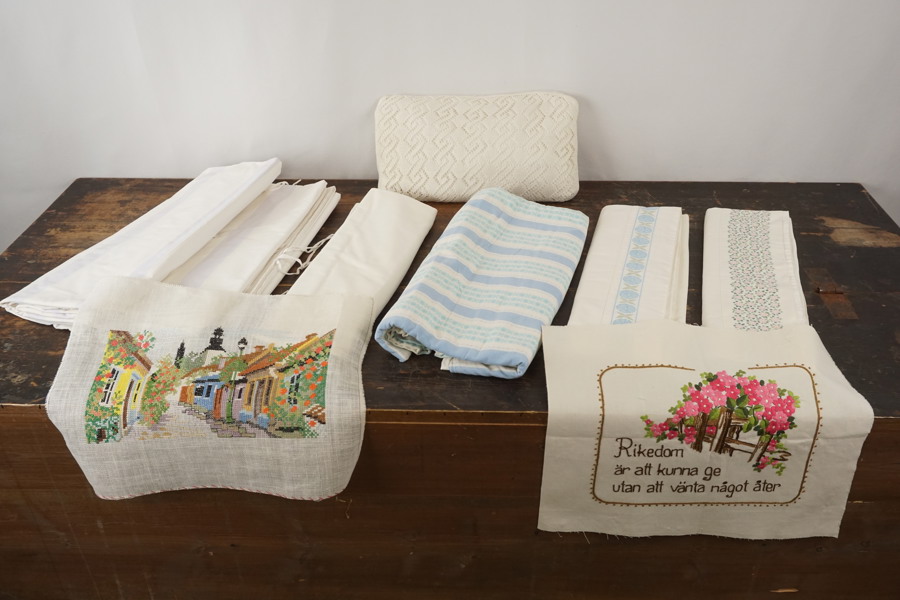 Överkast & tyger. BC92/