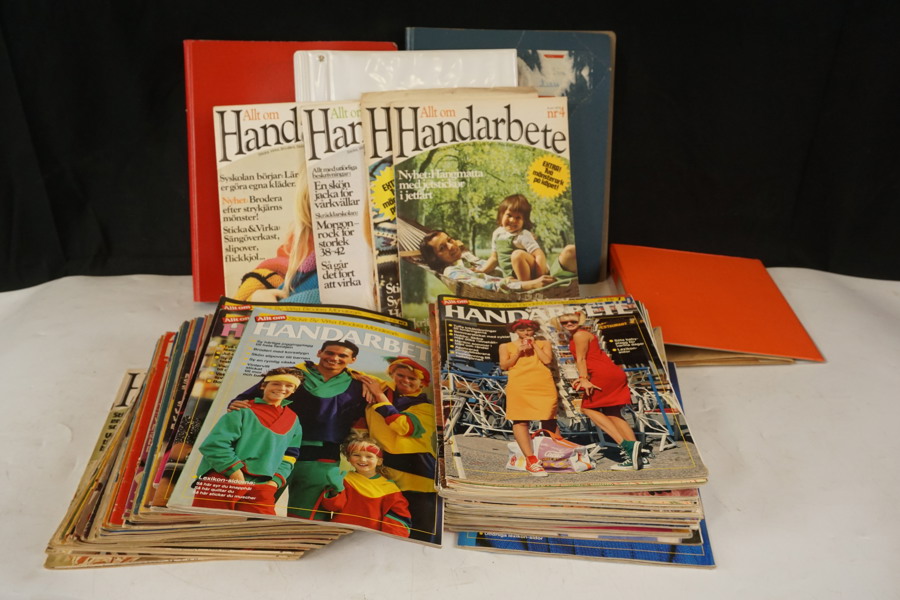 Handarbeta tidningar mm. BC333/