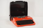 Lectra 2000 Skrivmaskin röd. C71/