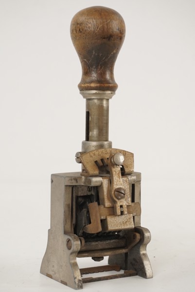 Numerisk stämpel. C8/