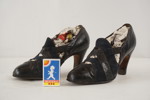 Vintage damskor svart. A213/