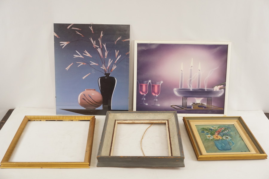 Tavla, bilder, ramar. A227/