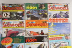 Snowmobile, Skoter tidningar mm. A235/