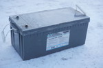 Batteri Sunwind AGM 260Ah 12V. B10