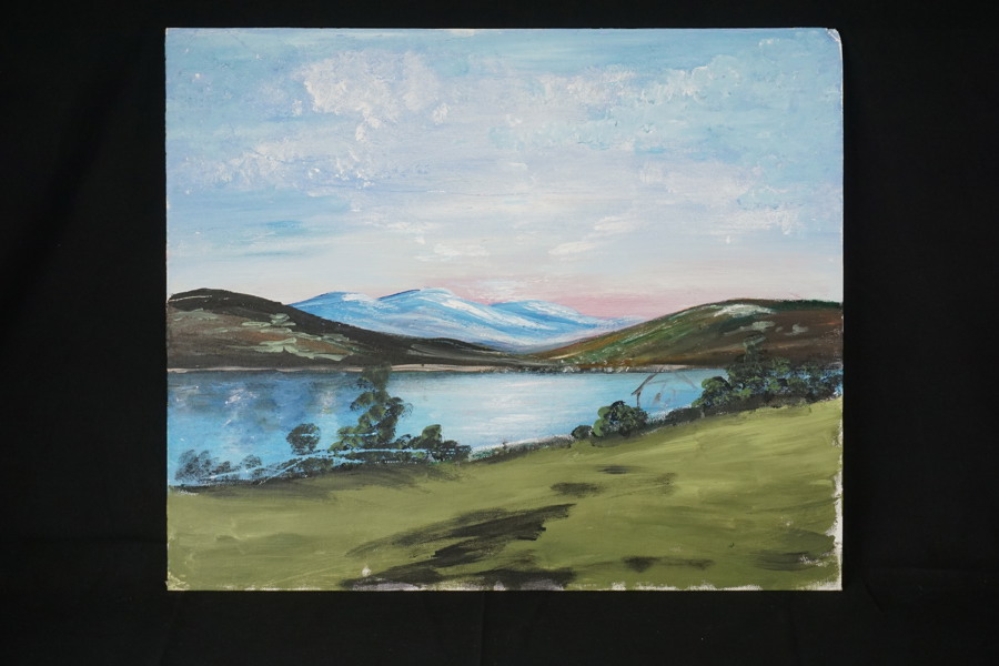 Tavla, fjölen 55x46cm. M13