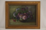  S. Kandell 1923, Blommor, Tavla  51,5x41,5cm. M20
