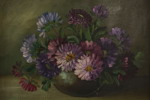  S. Kandell 1923, Blommor, Tavla  51,5x41,5cm. M20