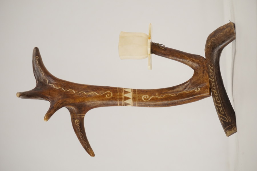 Ljusstake i renhorn Vålådalen. A19