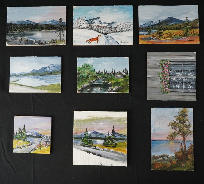 9st “Små tavlor. A39