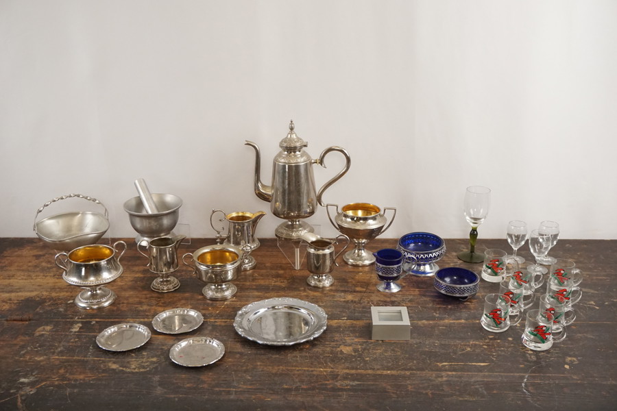 Tekanna, mortel, Skål i ten mm. BC23