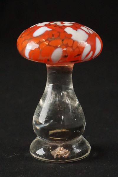 Monica Backström Flugsvamp i glas, röd. G14