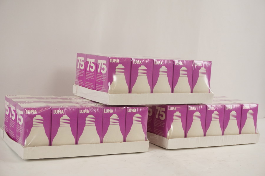 45st Luma 75Watt Glödlampor 230-240 V Matt. D11