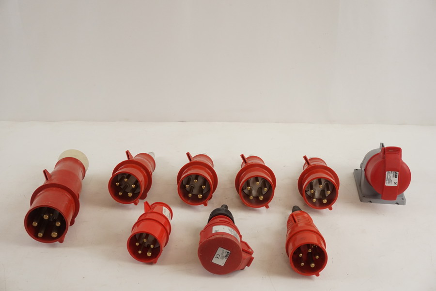 9st Stickkontakt CEE mm. D13