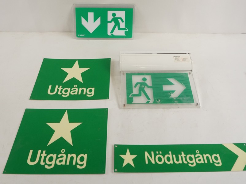 Bergdahls Nödljusarmatur mm. D17