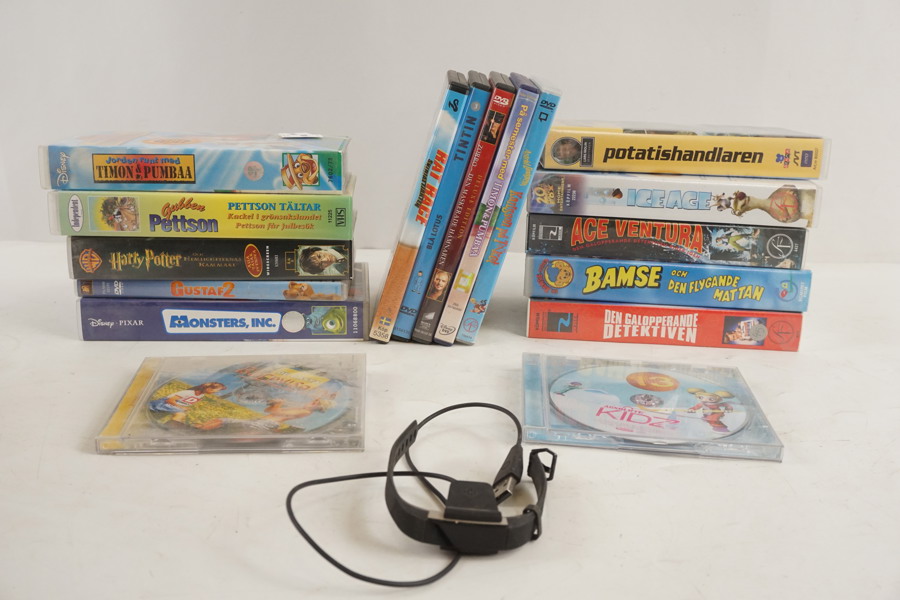 VHS, DVD, Smartwatch mm.  A70