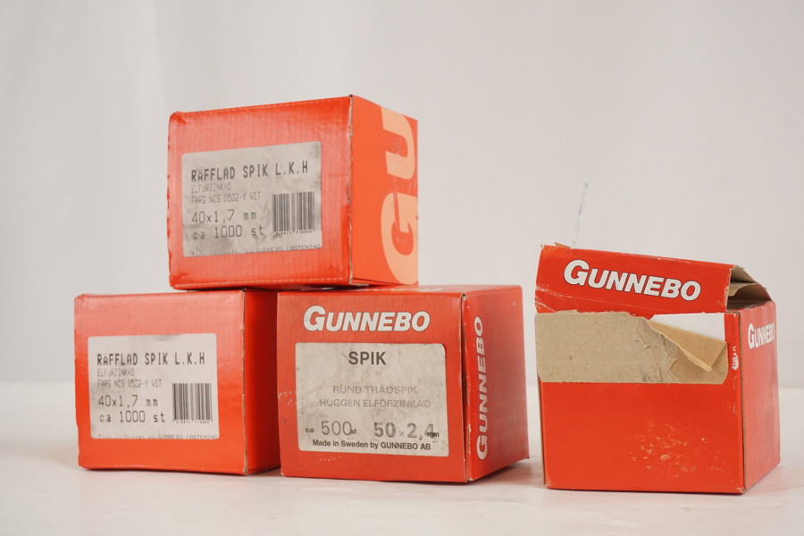 Gunnebo spikar 3,6kg. D34