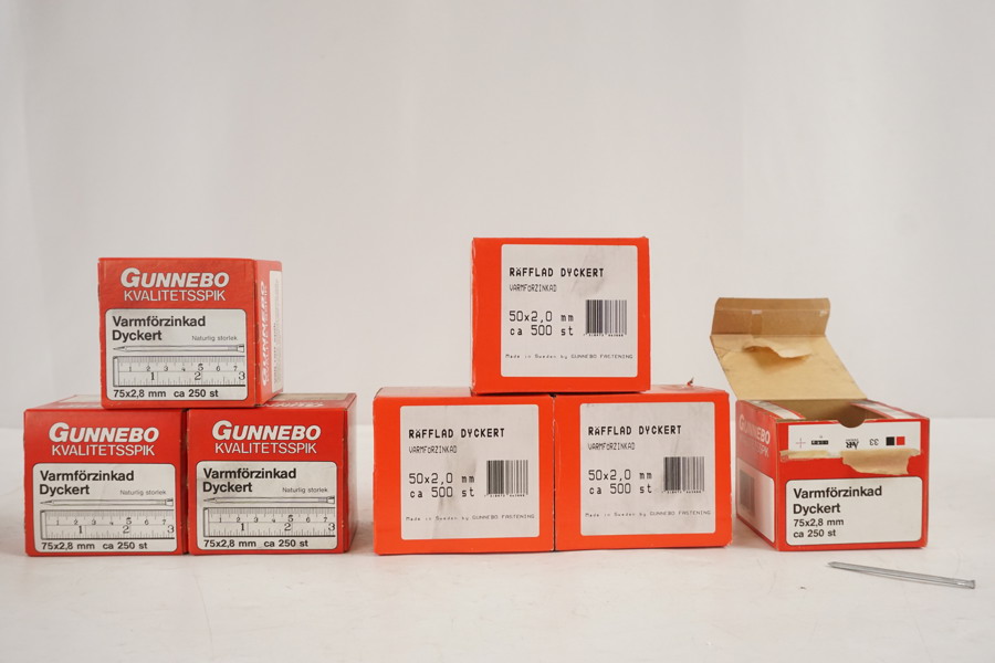 Gunnebo spikar 7kg. D35