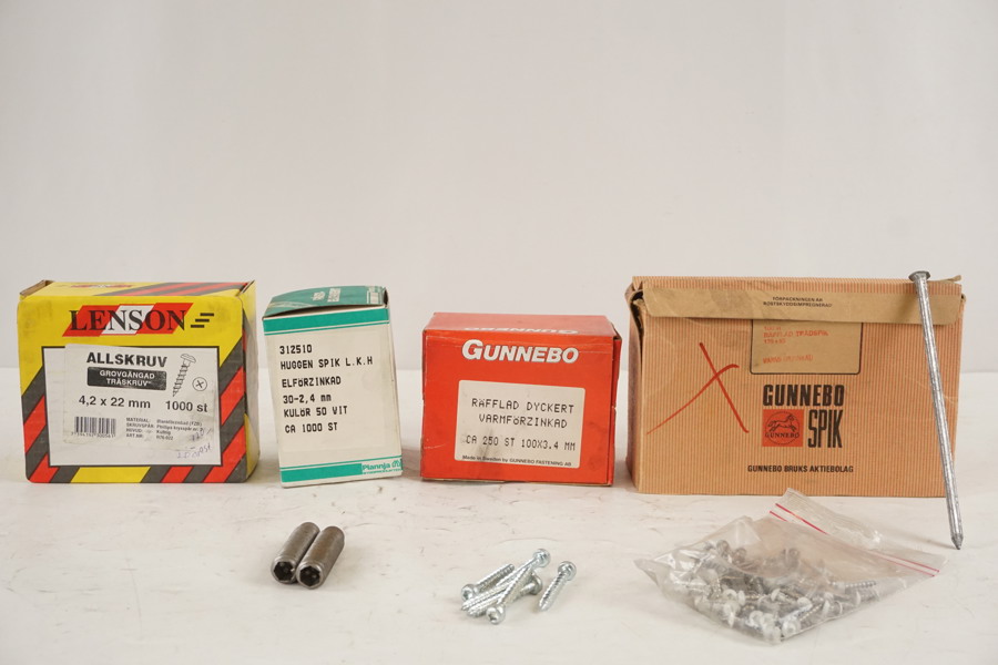 Skruv, spik mm, 4,8kg. D39