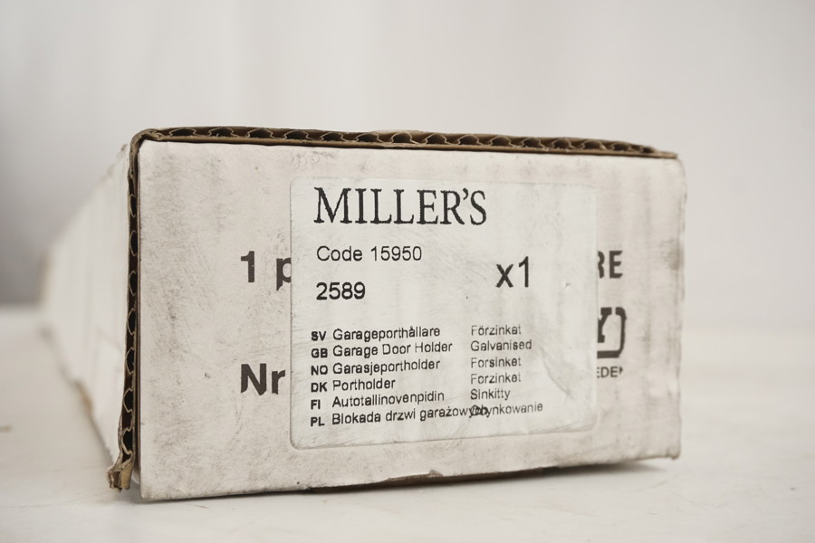 Miller´s Garageporthållare förzinkat. D60