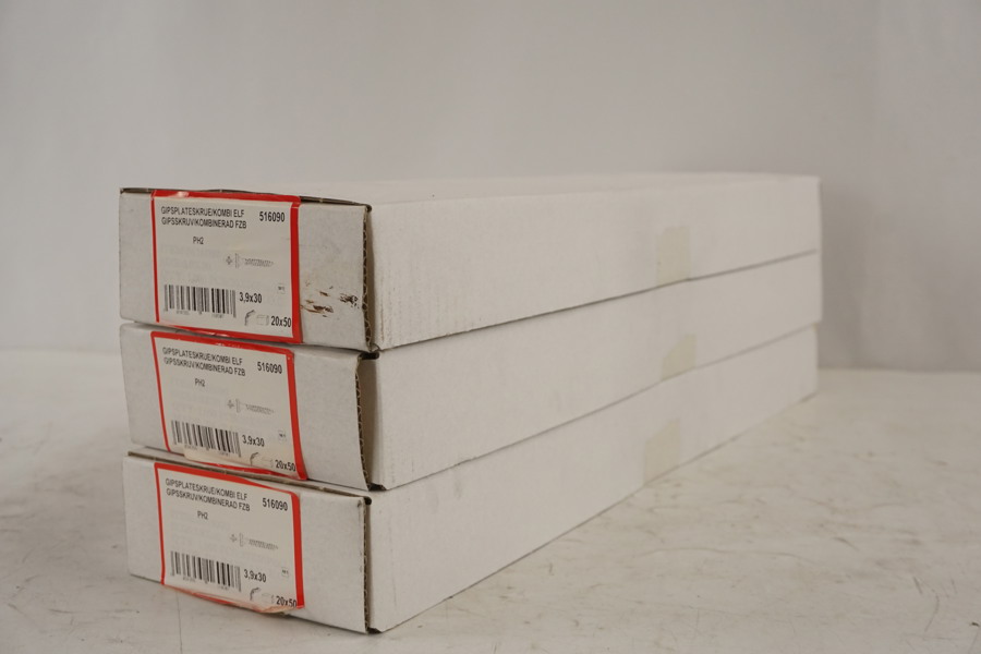 3st Lådor Gipsskruv / Spånskiveskruv PH2. D67