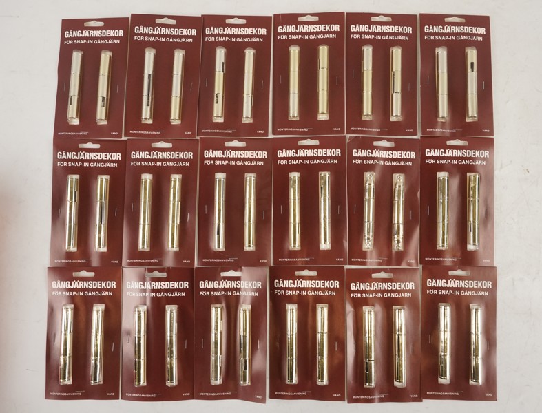 18st Gångjärnsdekor Guld färg. A72