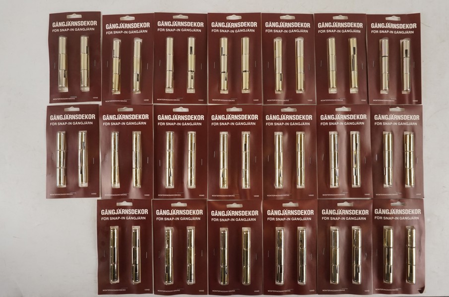 20st Gångjärnsdekor Guldfärg. A73