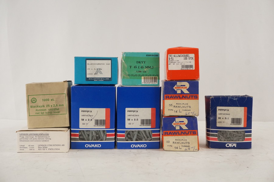 Ovako pappspik mm, 7,2kg. D73