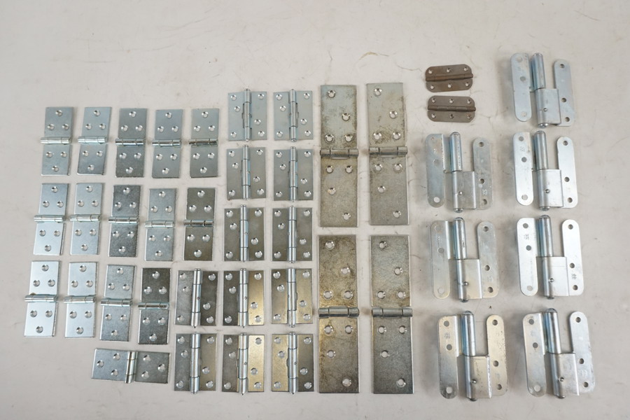 40st gångjärn  Olika modeller. D76